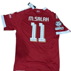 Liverpool FC home jersey 25/26 player version #11- M. Salah